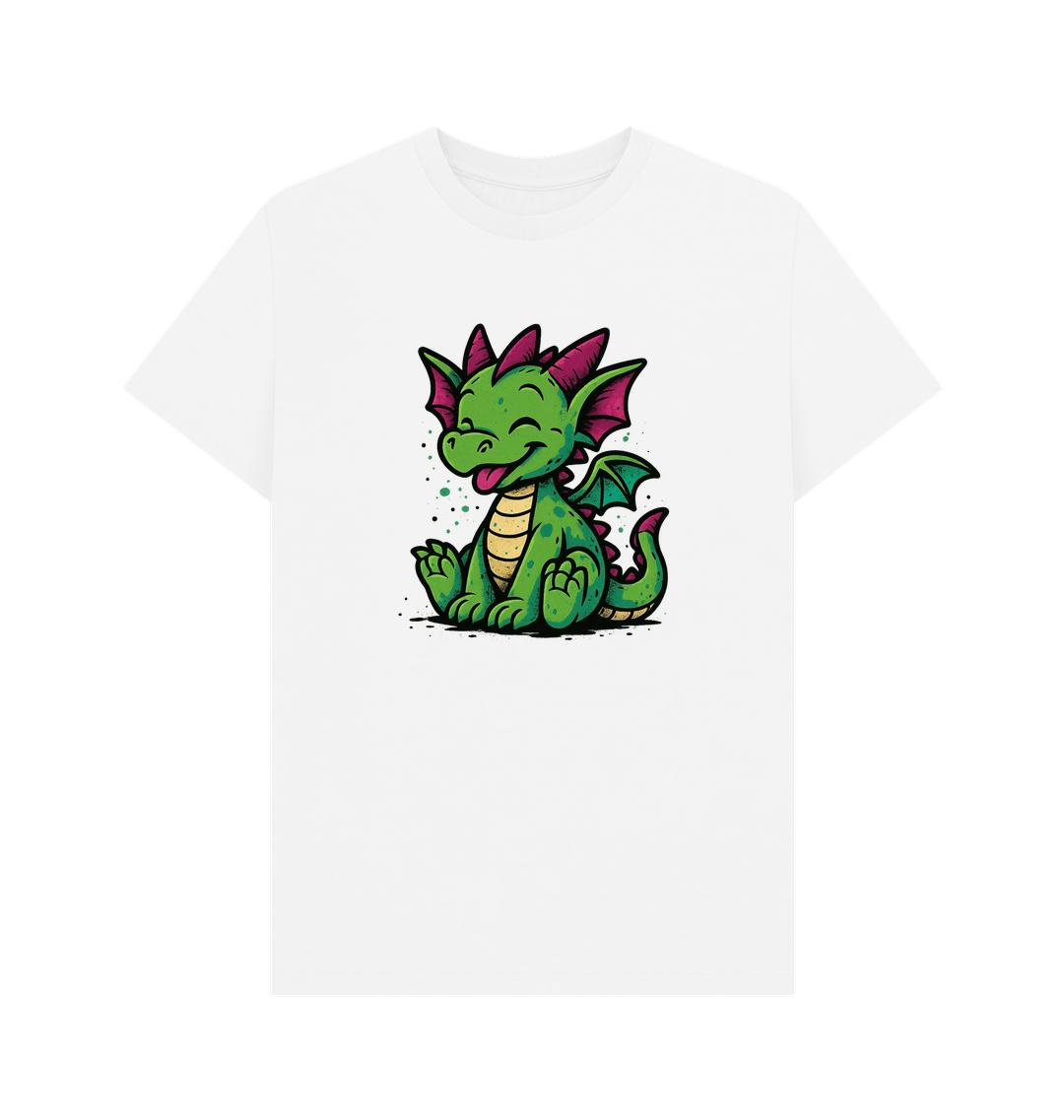 White Printed T-shirt Front