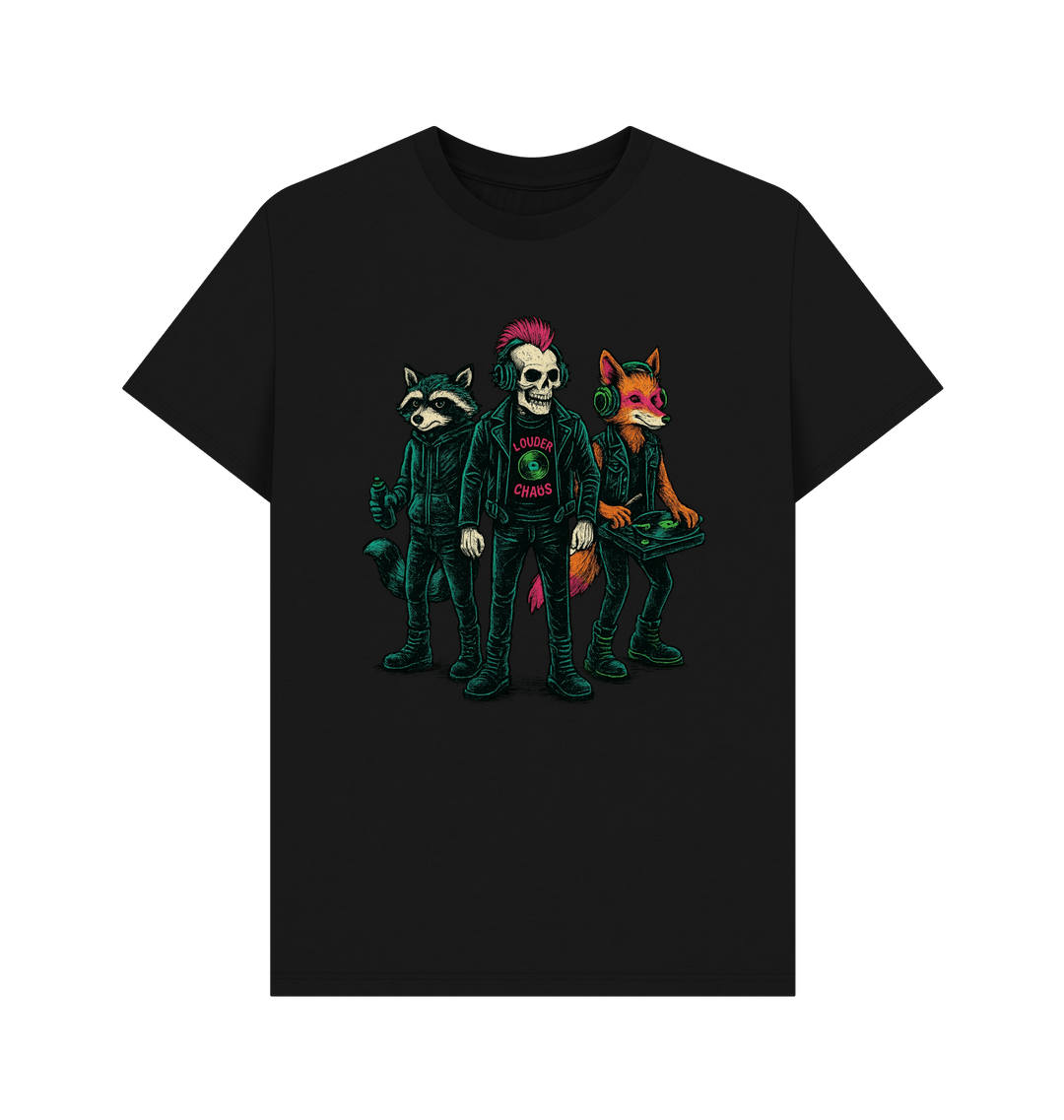 Black Printed T-shirt
