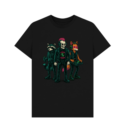 Black Printed T-shirt
